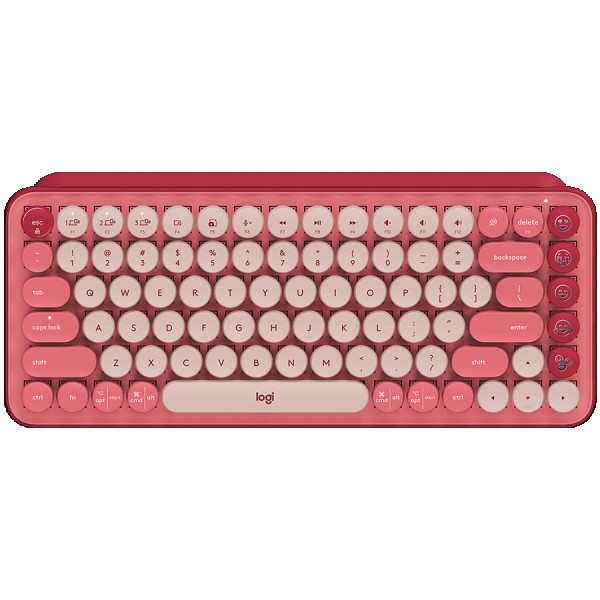 LOGITECH POP ICON COMBO - ROSE - US INTL - BT  - INTNL-973 ( 920-013142 ) 