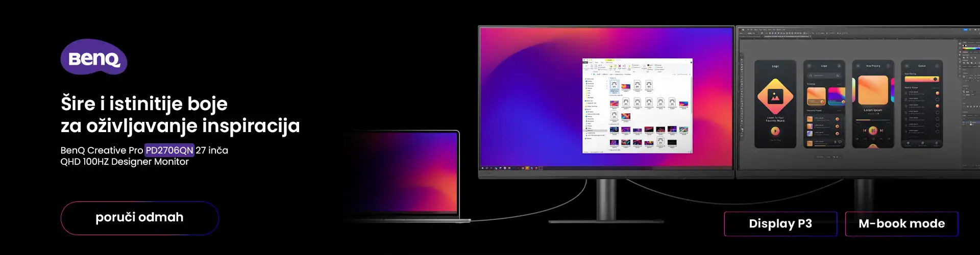 Benq dizajnerski monitor
